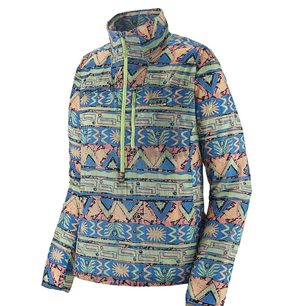 Patagonia Houdini Stash 1/2 Zip Pullover Jacket Size XL Womens Salamander Green - Picture 12 of 12